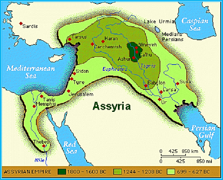 When Was the Assyrian Kingdom Established?